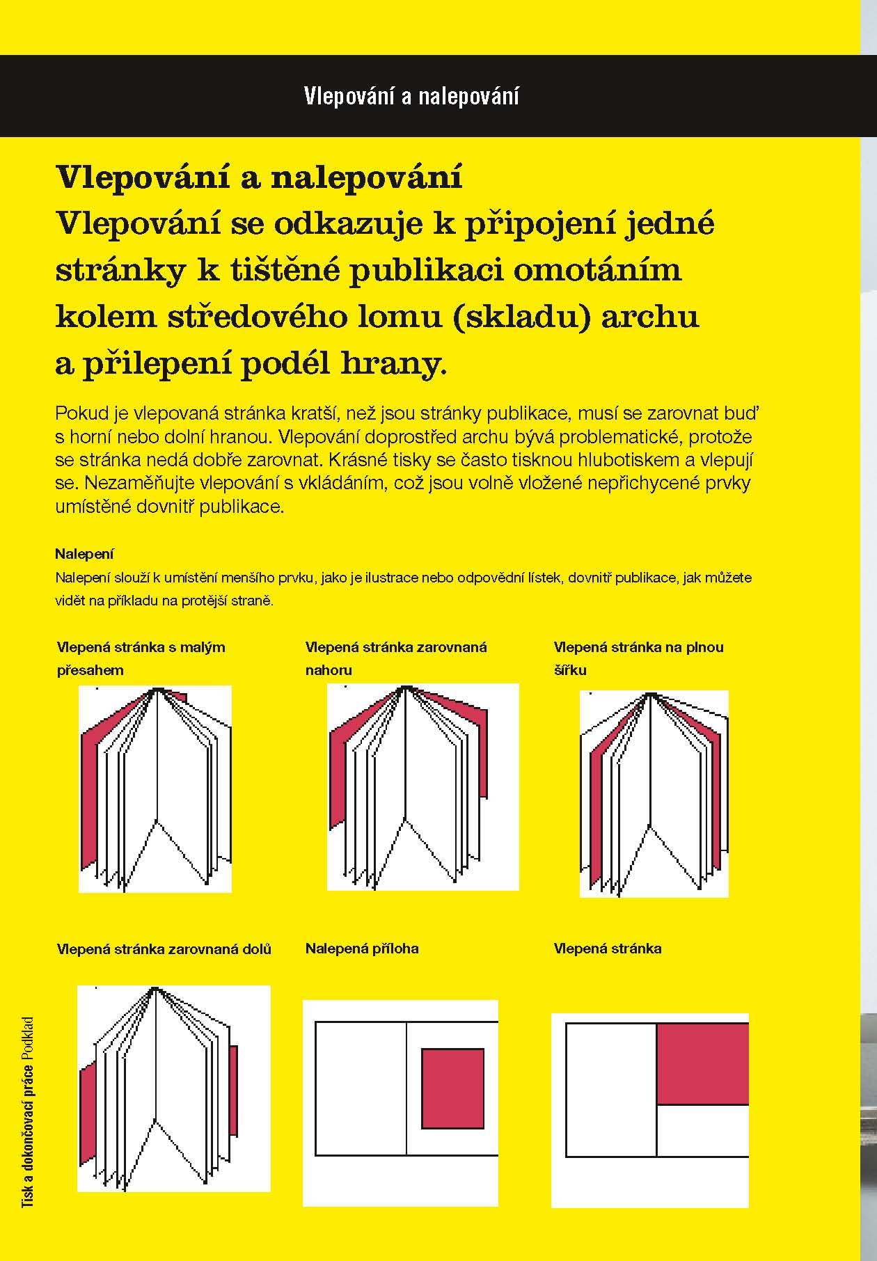 Tisk a dokončovací práce