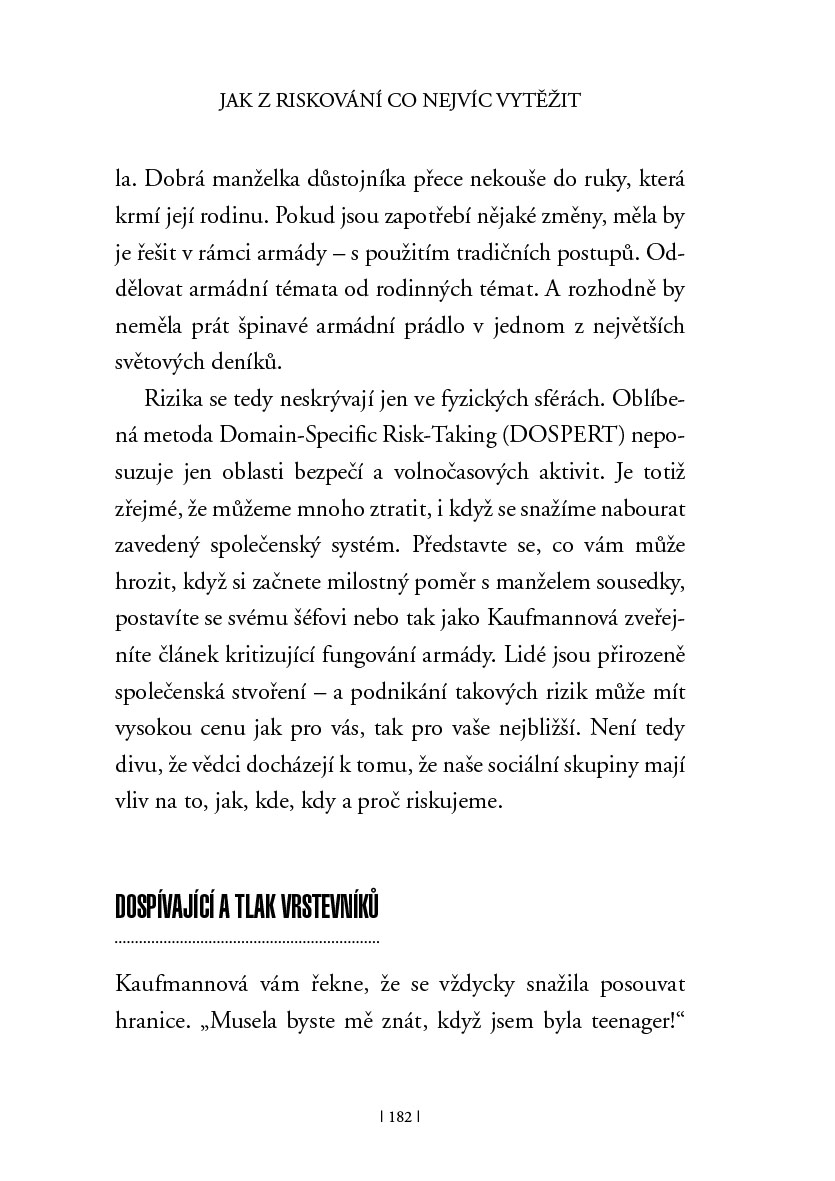 Umění riskovat