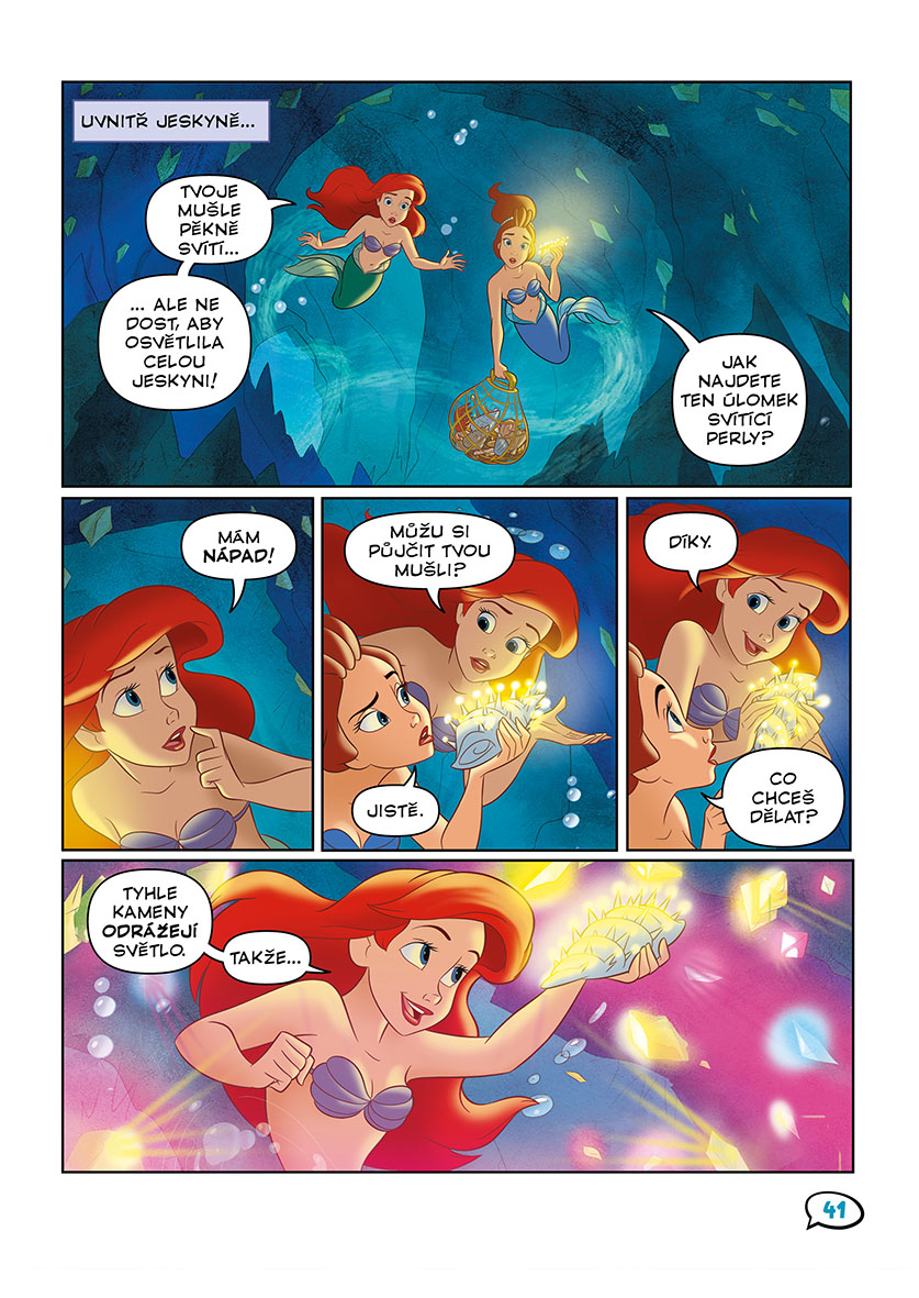 Disney - Ariel: Kouzlo svítící perly