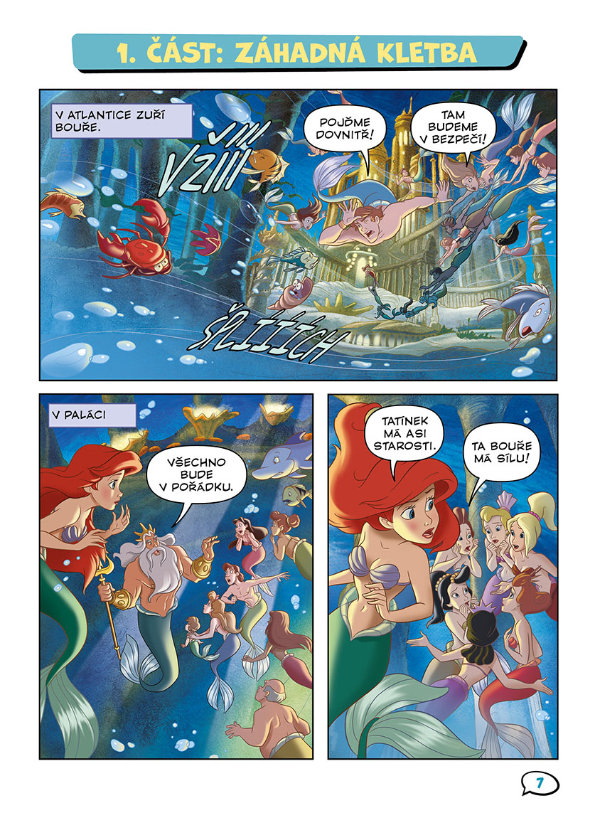 Disney - Ariel: Kouzlo svítící perly