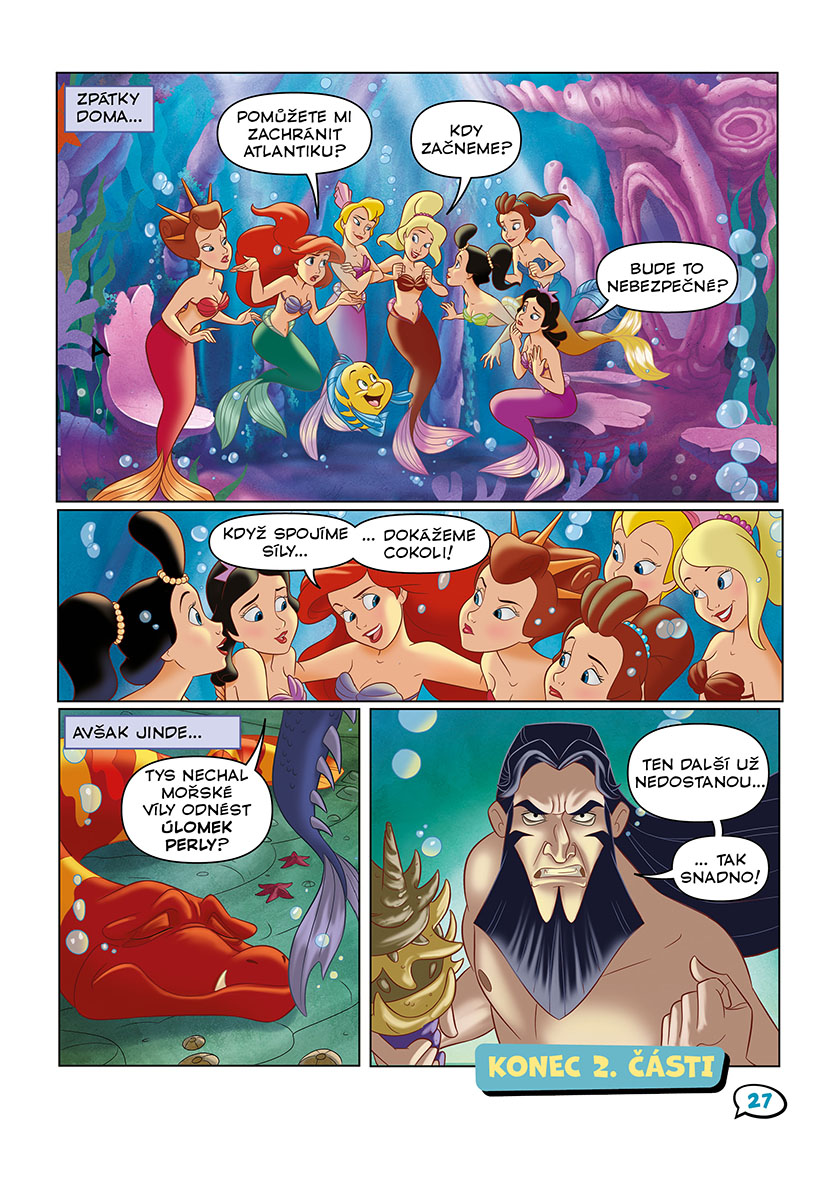 Disney - Ariel: Kouzlo svítící perly