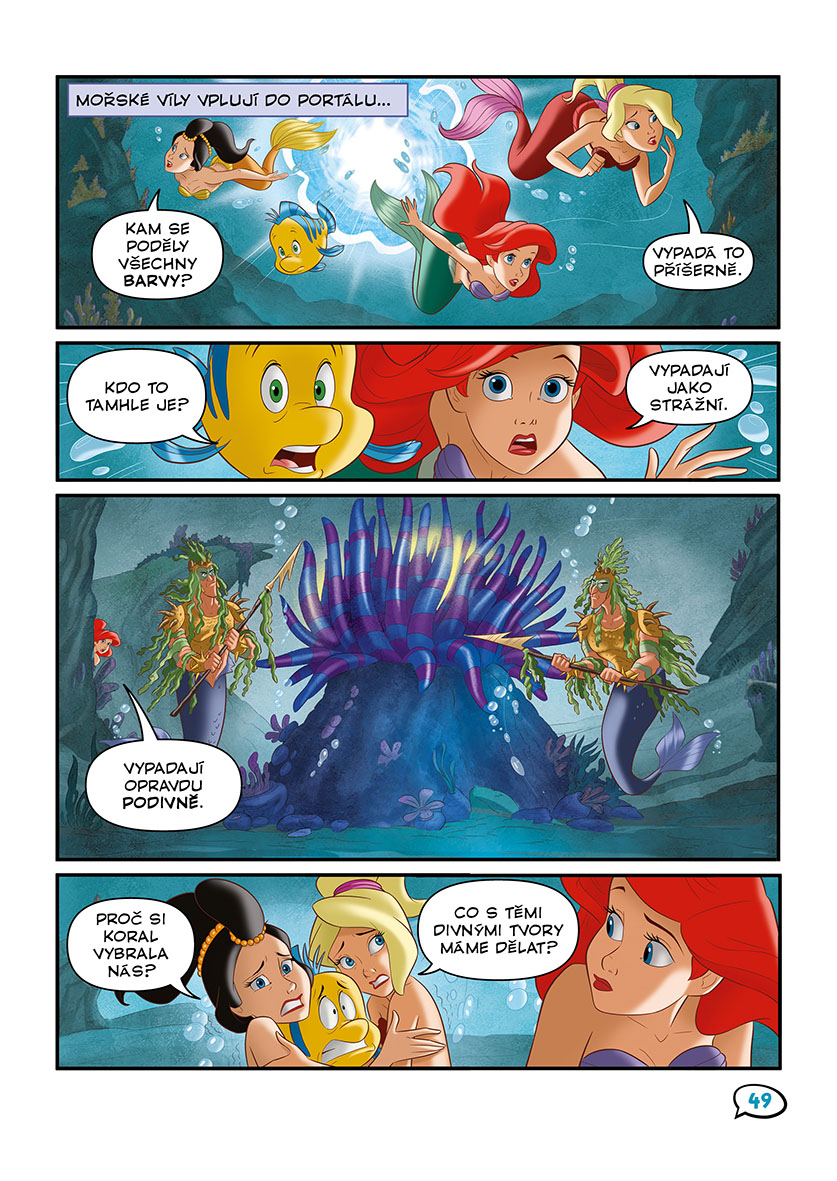 Disney - Ariel: Kouzlo svítící perly