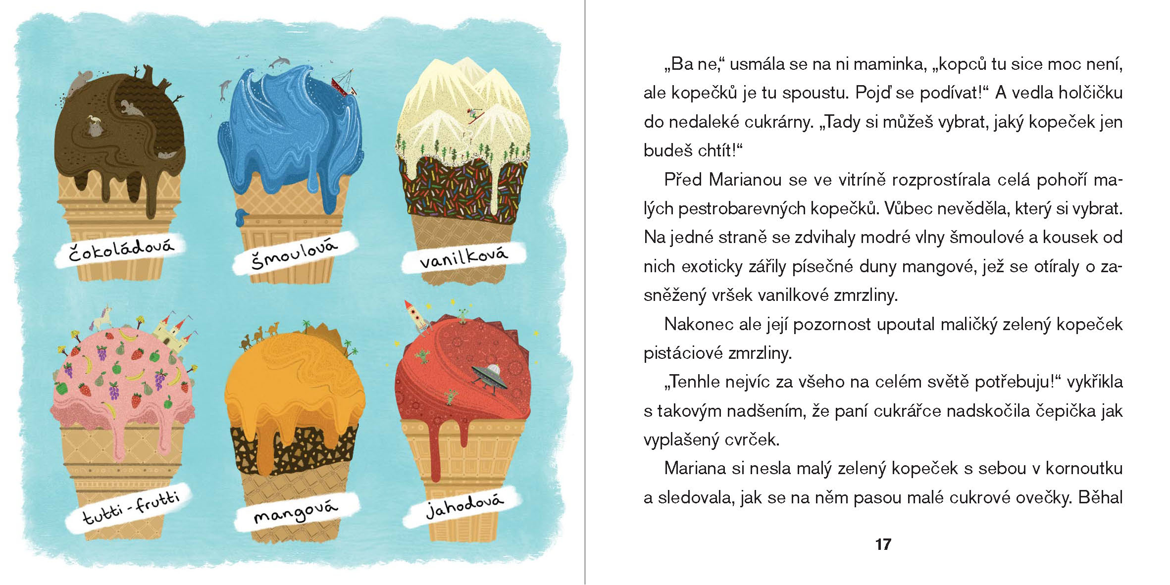 Mariana a rozteklý kopeček
