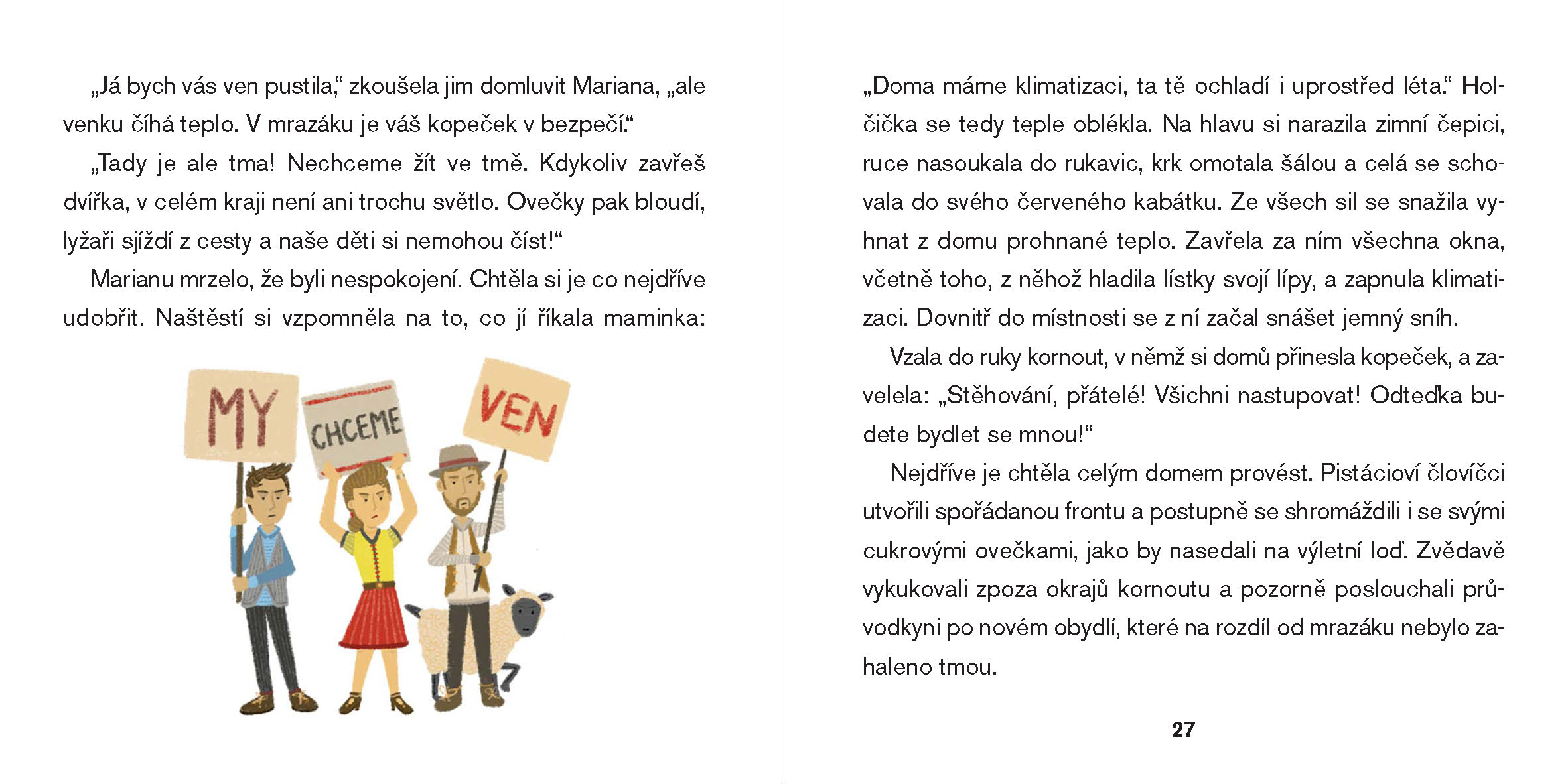 Mariana a rozteklý kopeček
