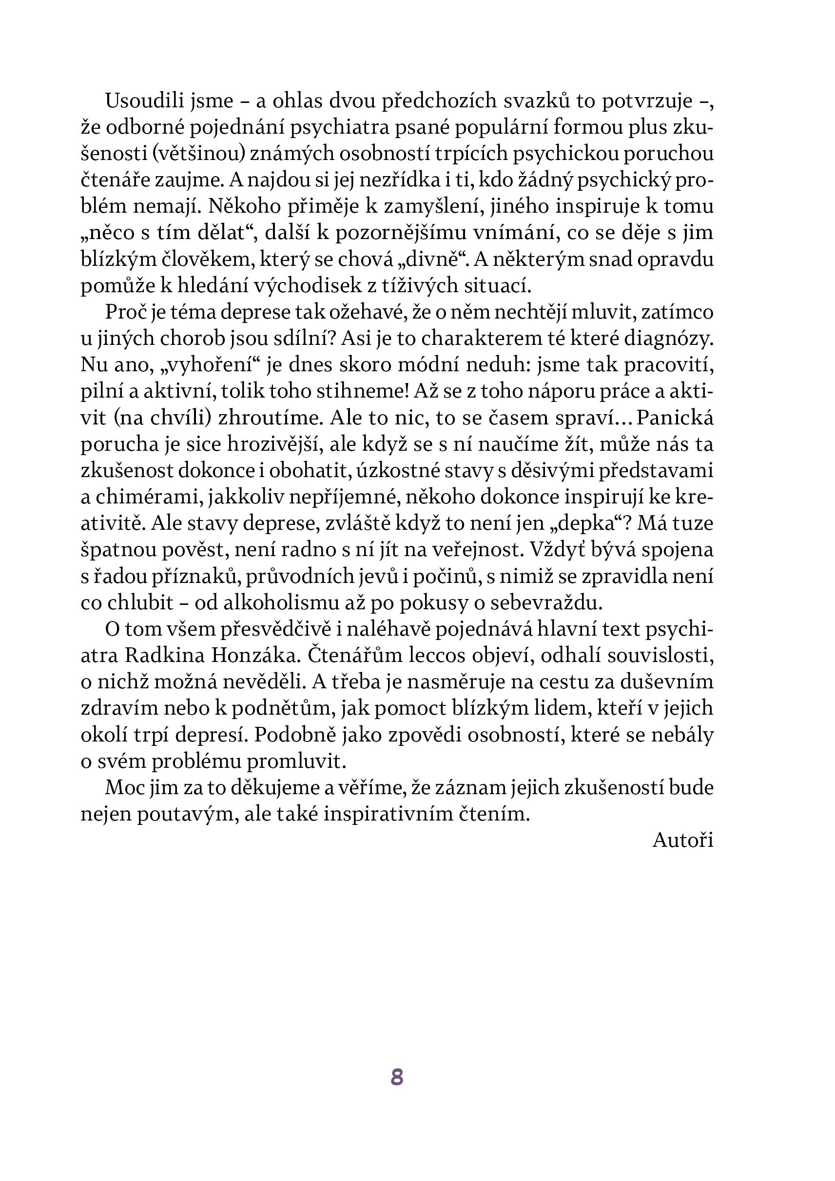 Deprese není depka