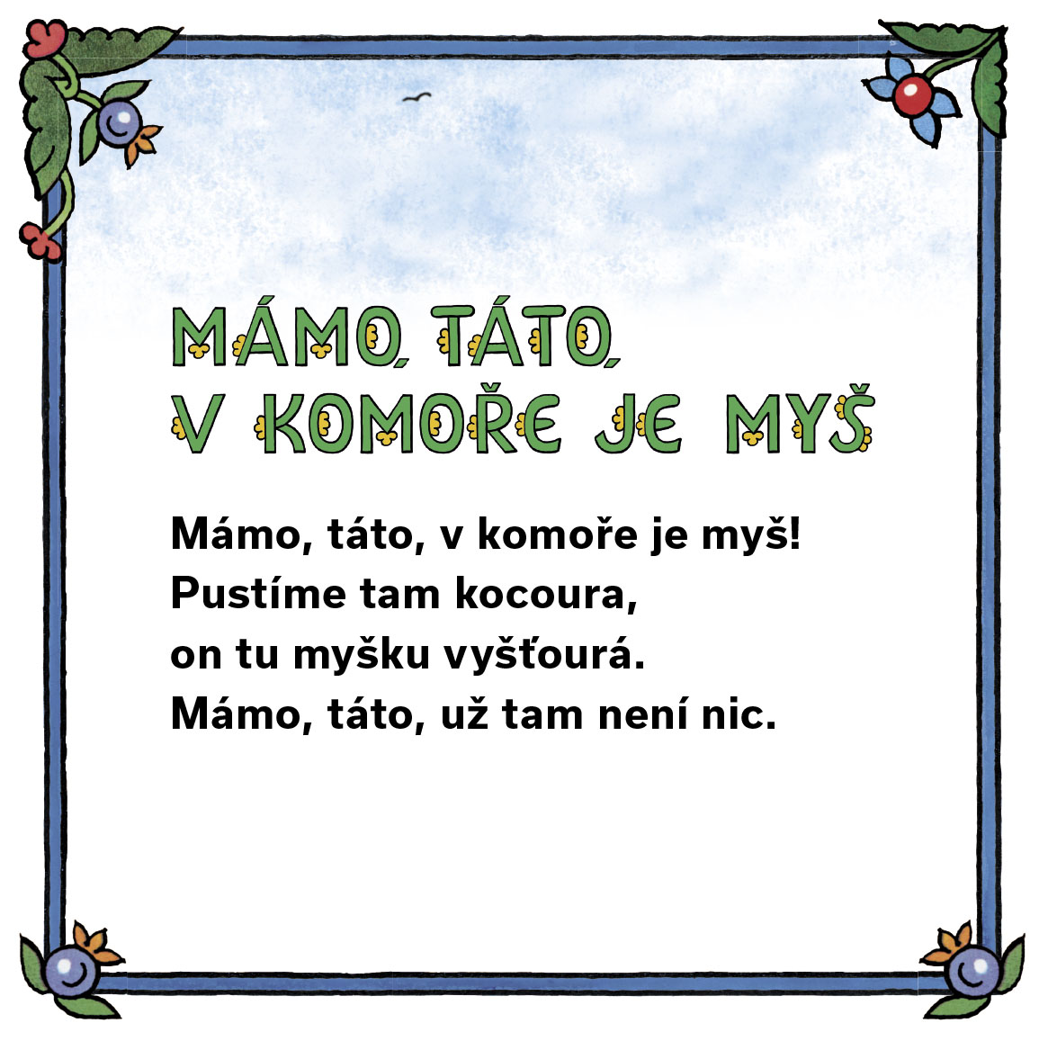 Malovaná říkadla – Josef Lada