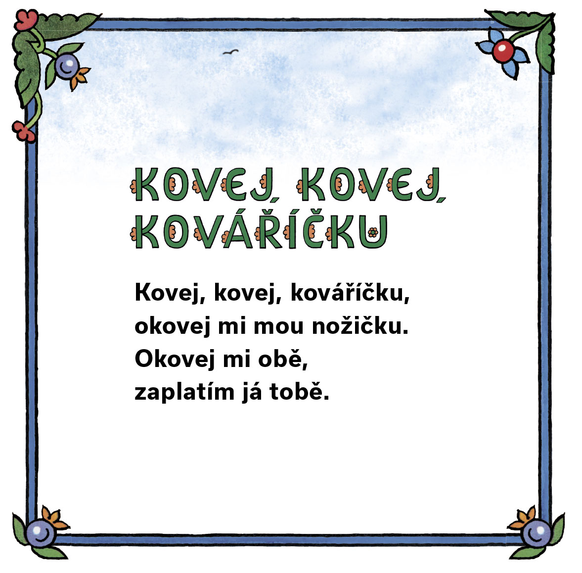 Malovaná říkadla – Josef Lada