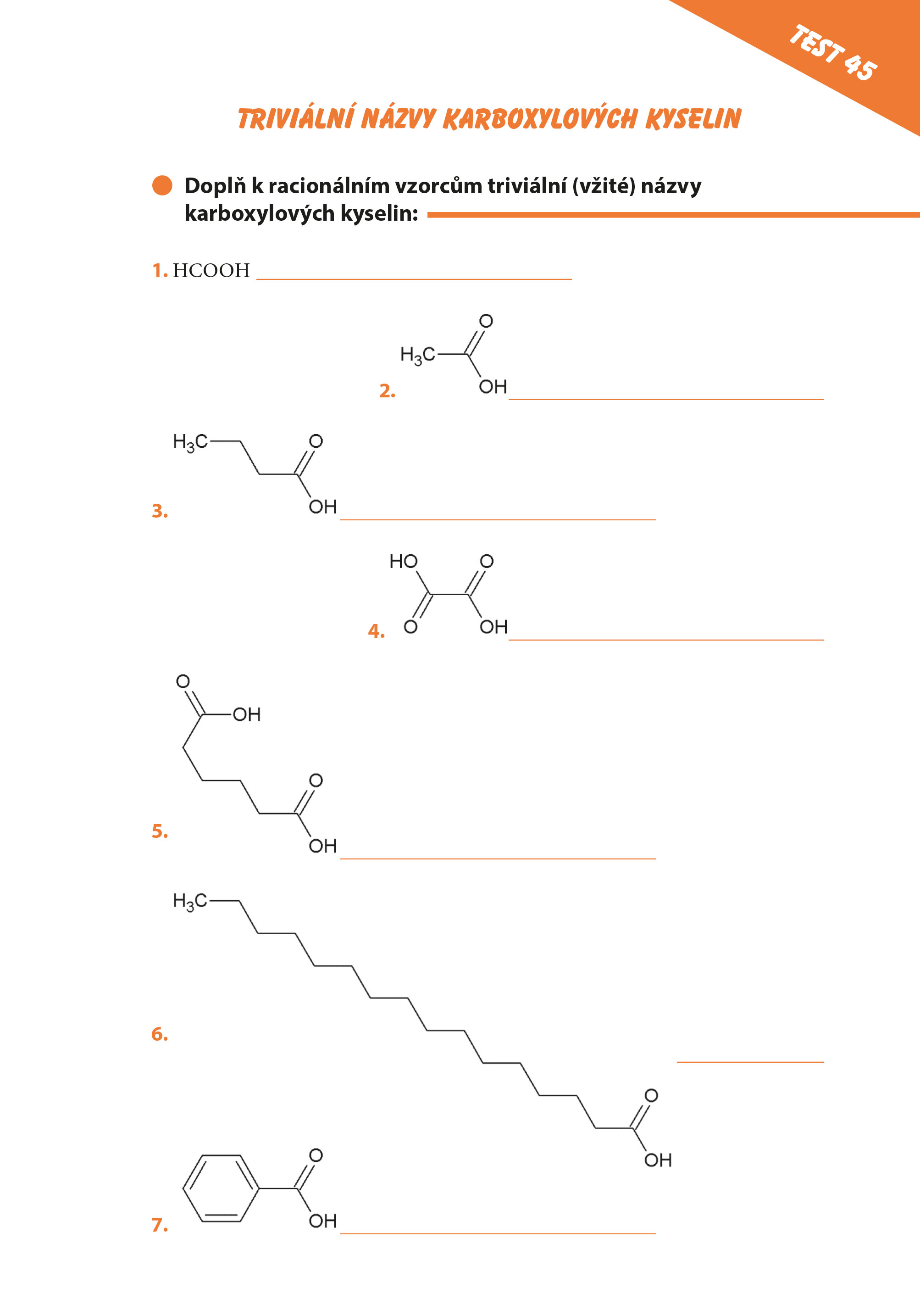 DESETIMINUTOVKY. Chemie