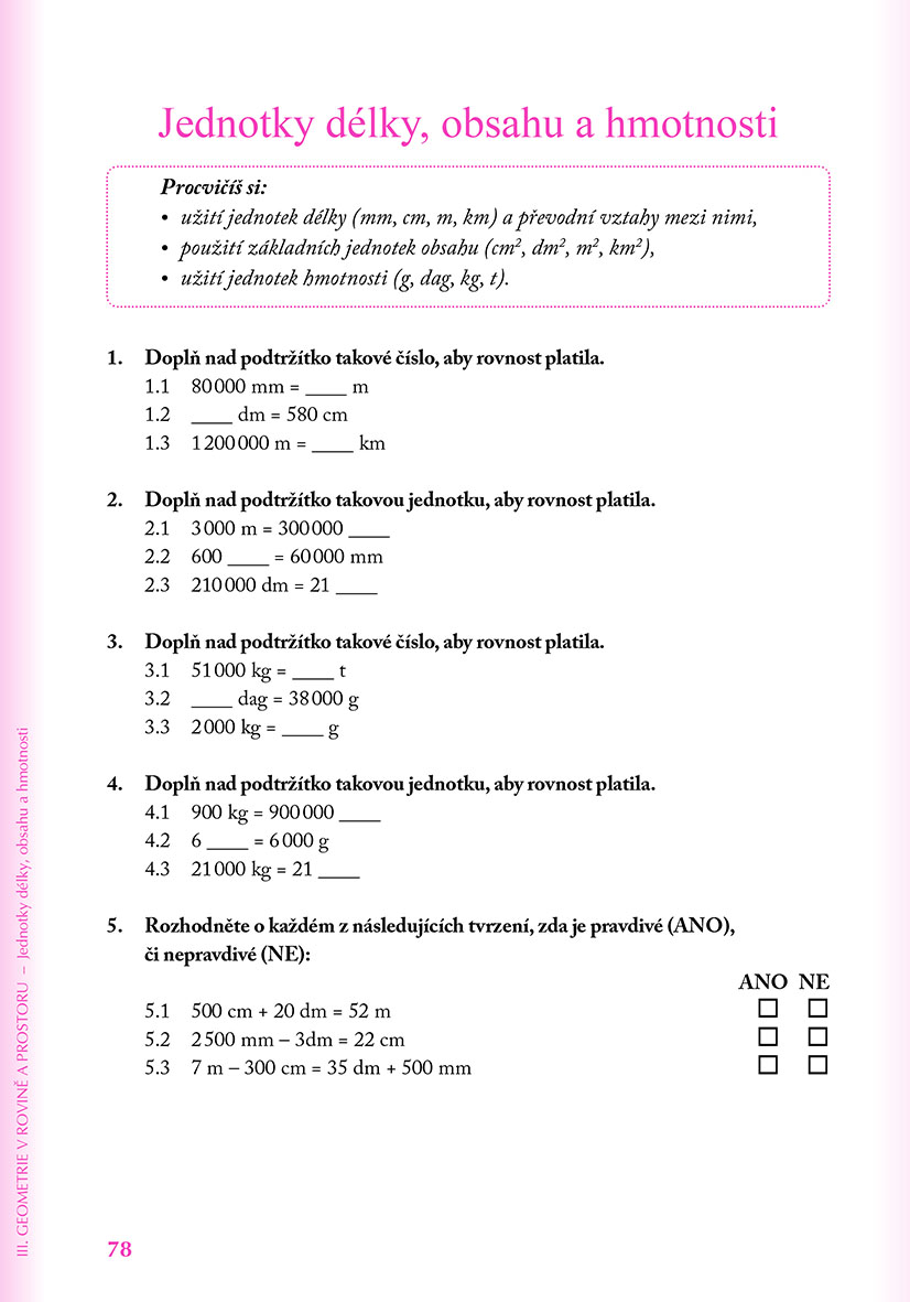 Přijímací zkoušky na víceletá gymnázia – matematika