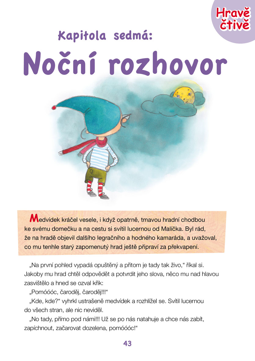 Za pokladem s medvídkem Borůvkou