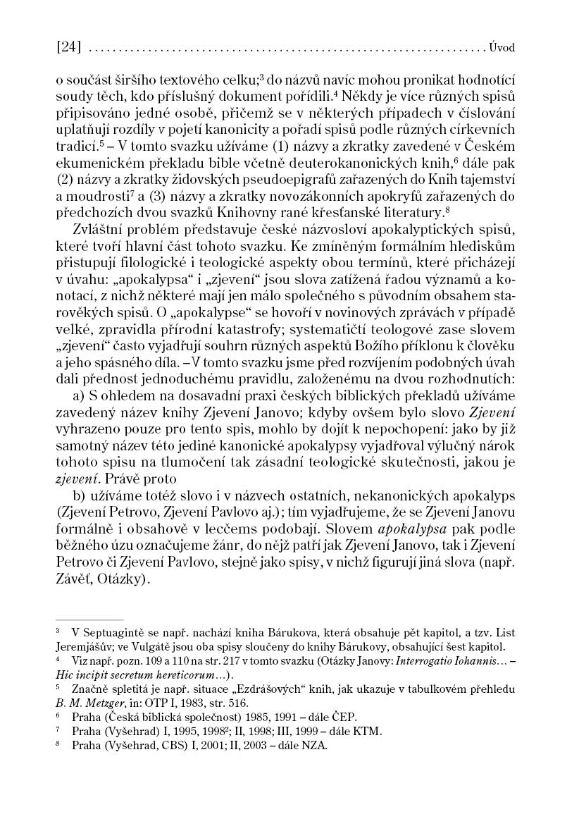 Proroctví a apokalypsy. Novozákonní apokryfy III.