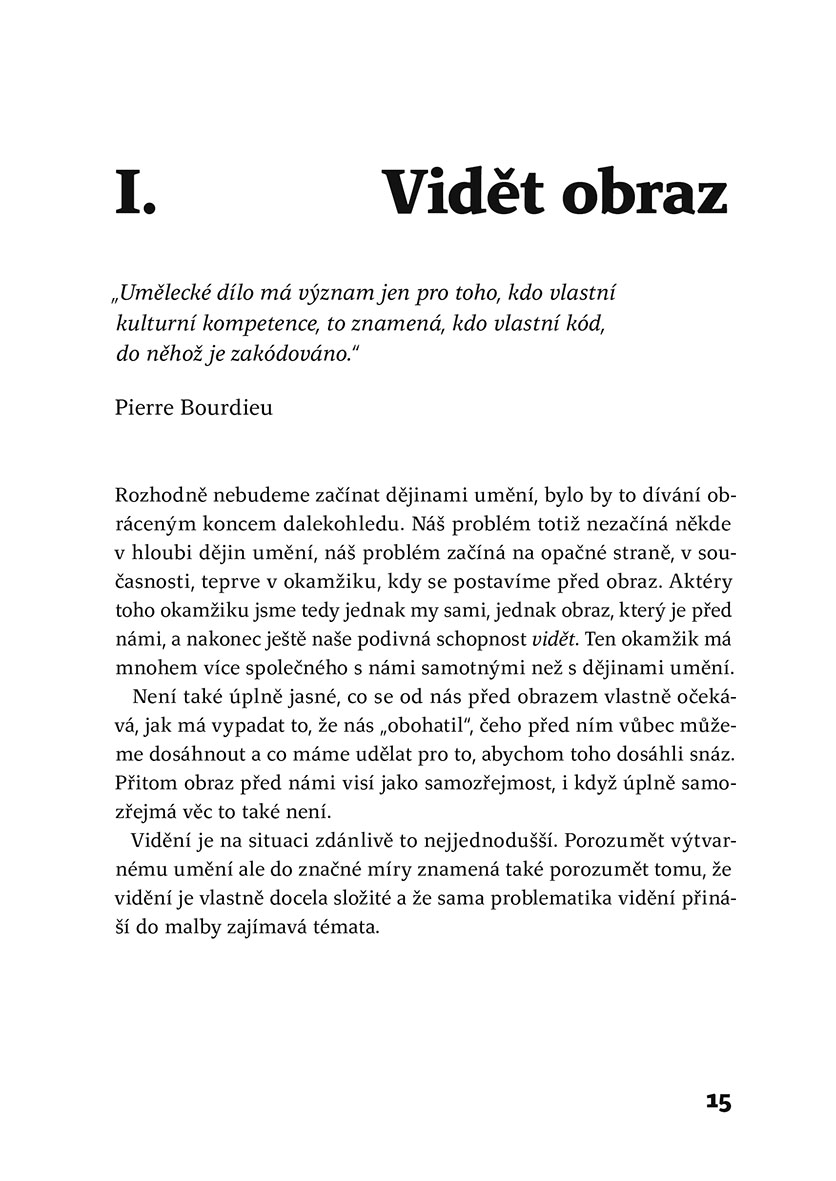 Umění vnímat umění - guerilla writing about art