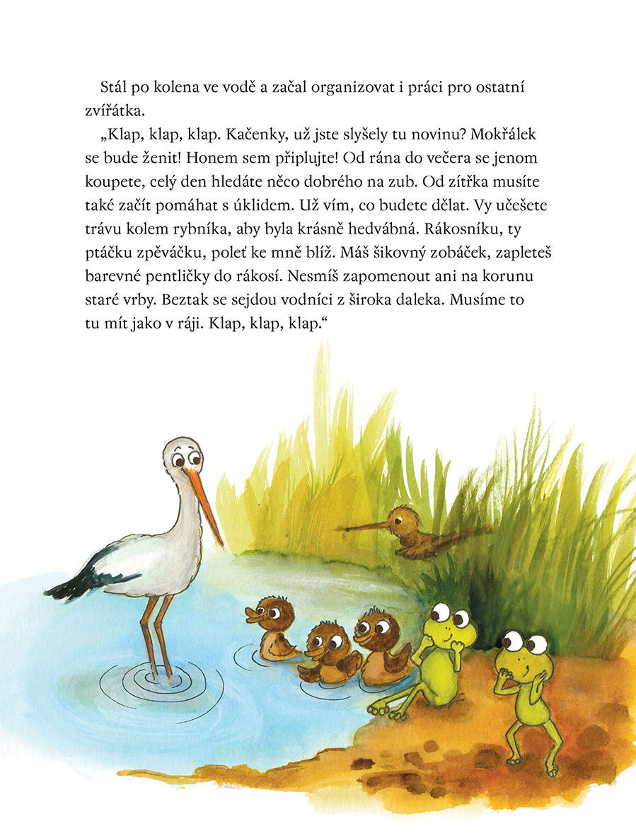 Vodník Mokřálek a zlatá šupinka