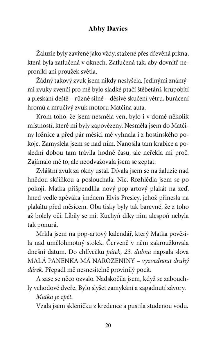 Matčina panenka