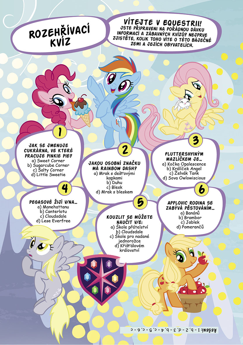 My Little Pony - Knížka plná kvízů