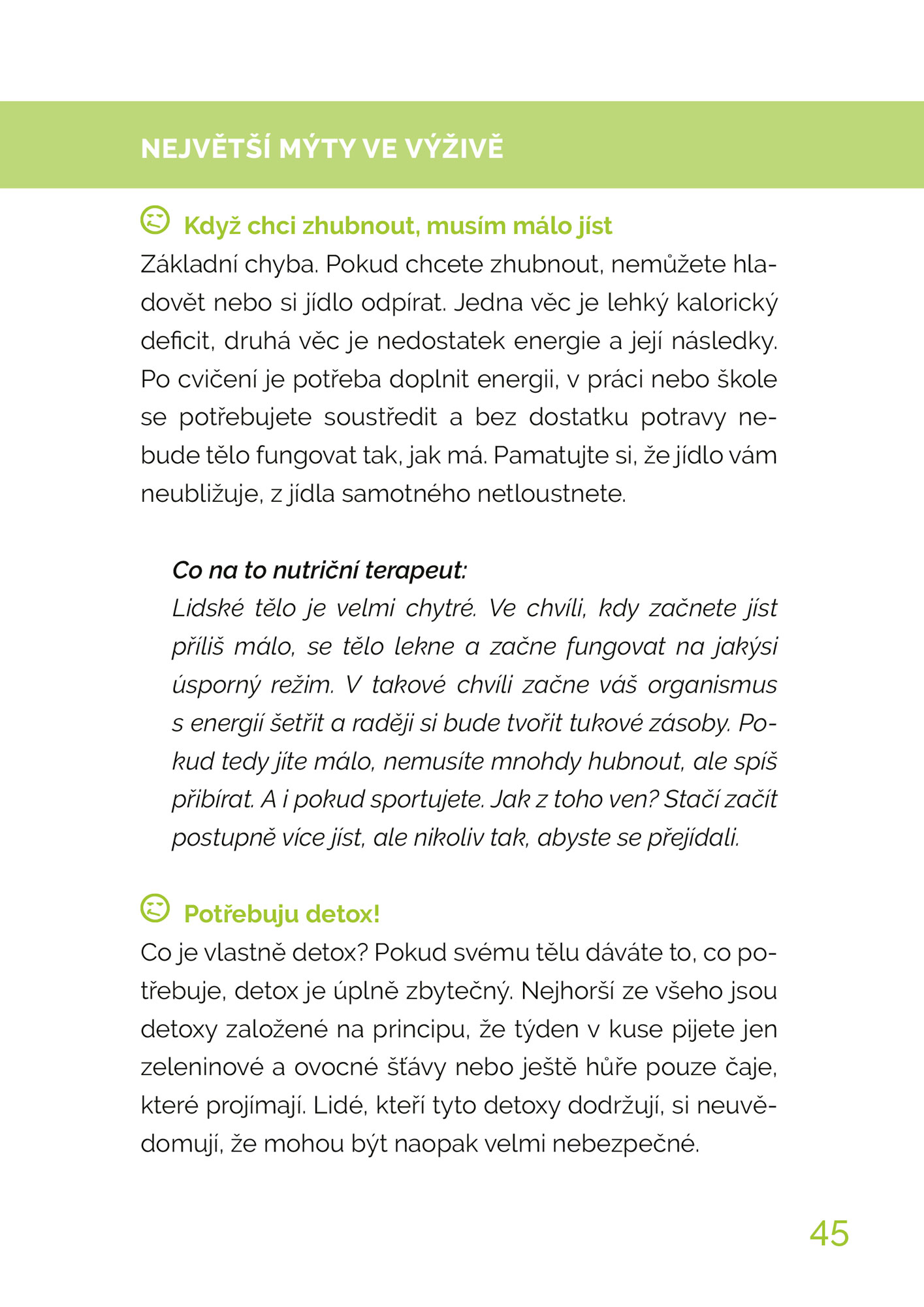 První a poslední fitness kniha
