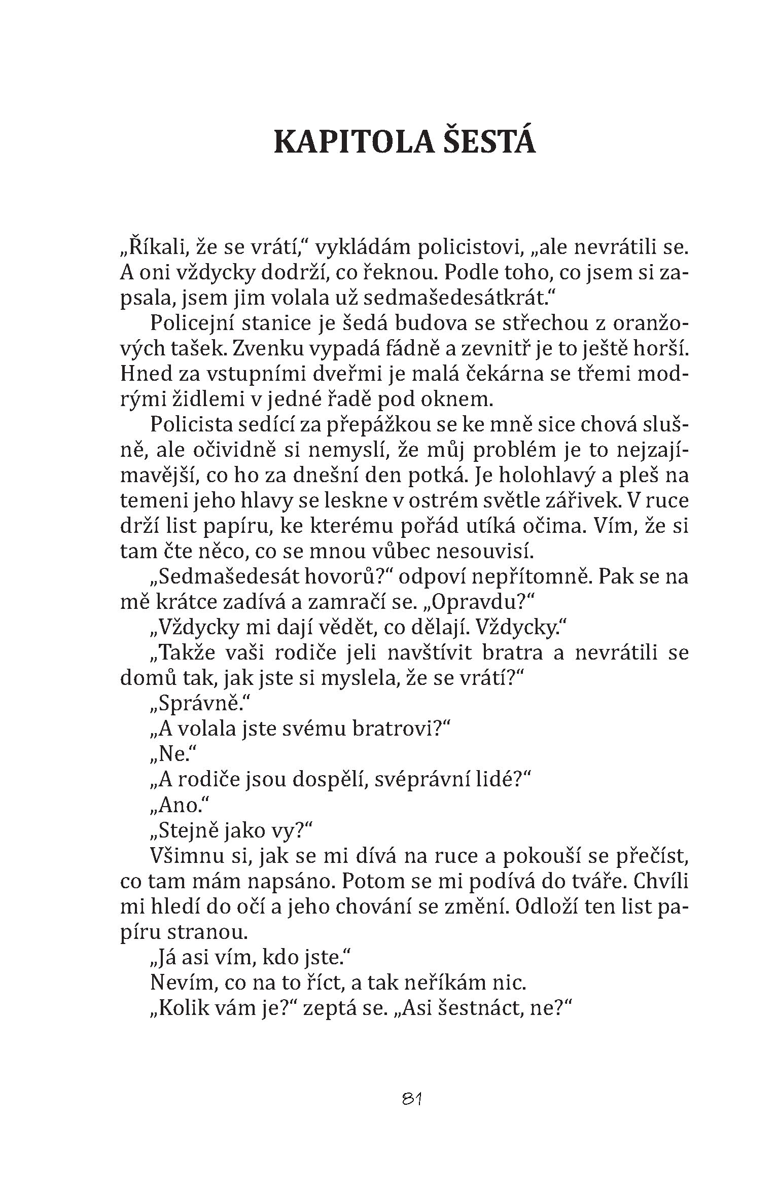 Jediná vzpomínka Flory Banksové 