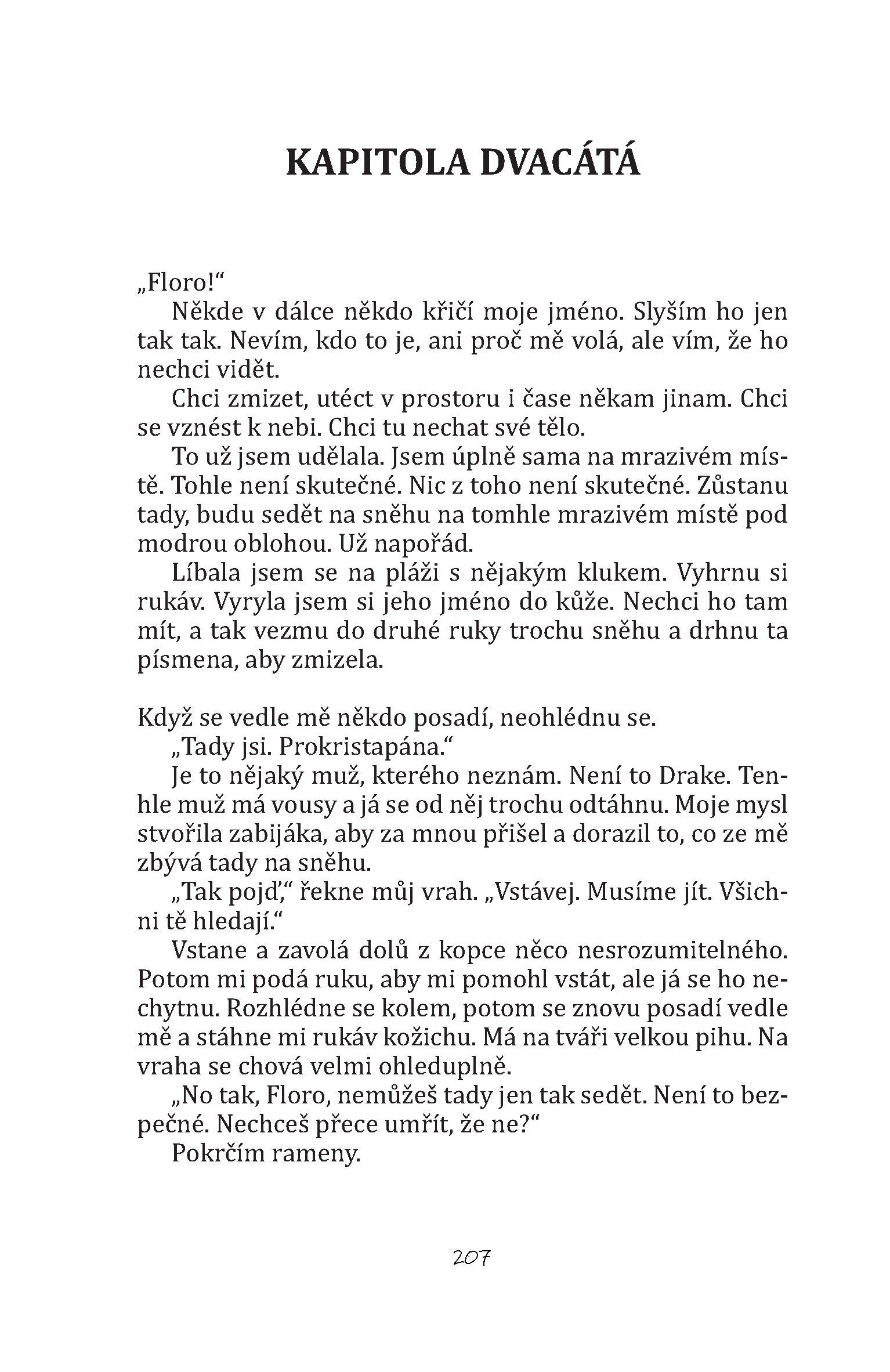 Jediná vzpomínka Flory Banksové 