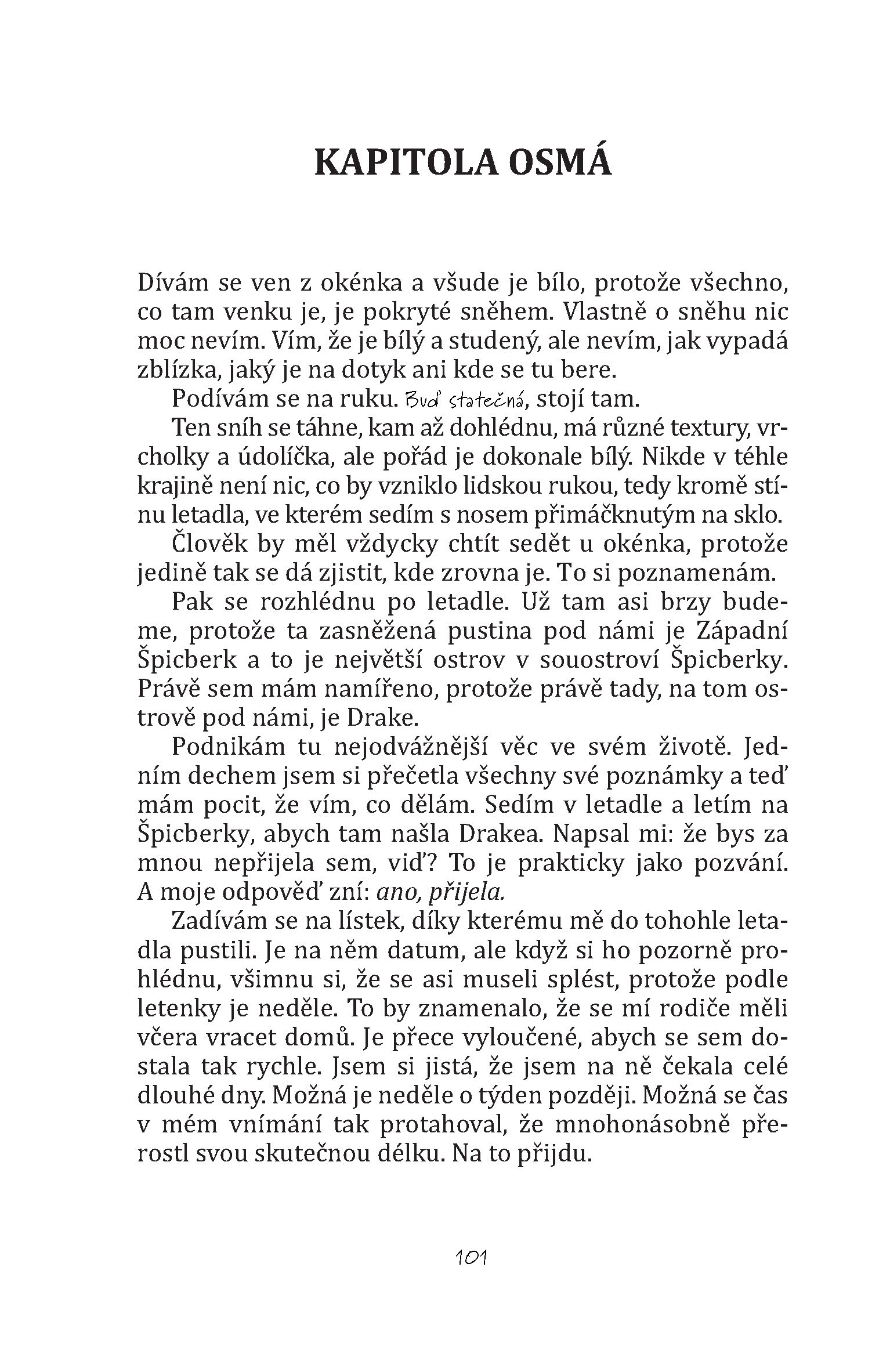Jediná vzpomínka Flory Banksové 