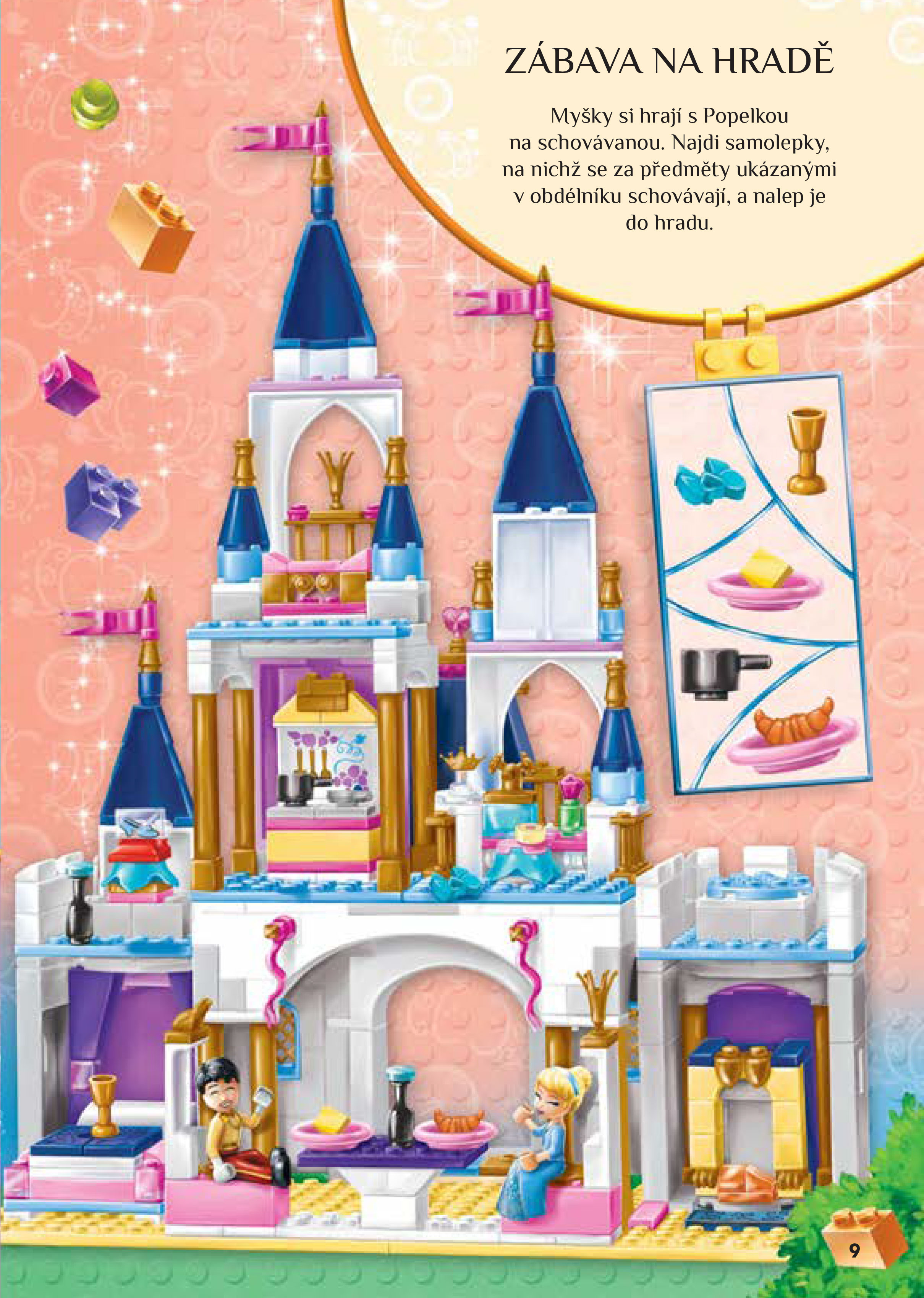 LEGO® Disney Princezna™ Samolepková knížka s aktivitami