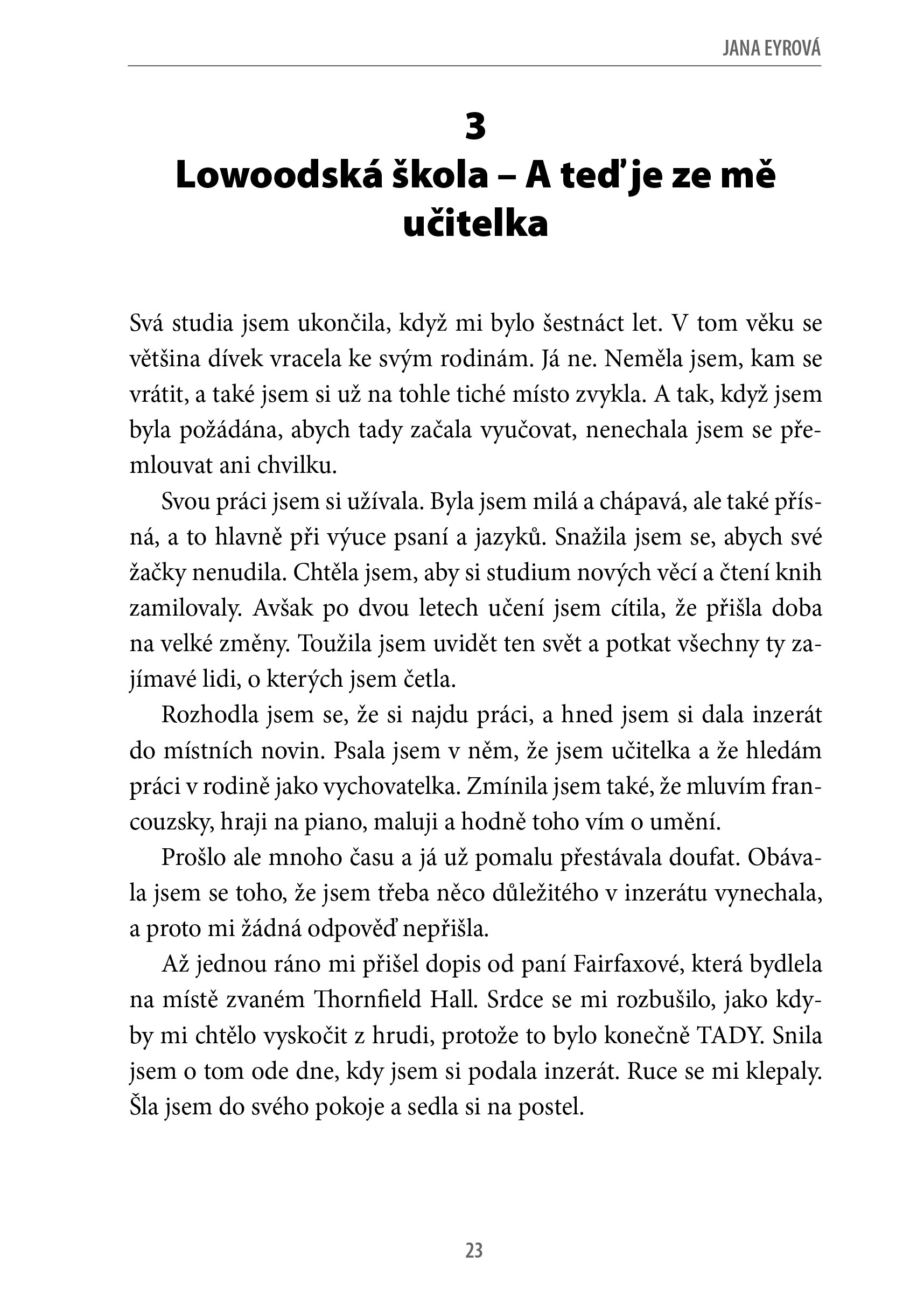 Jana Eyrová B1/B2