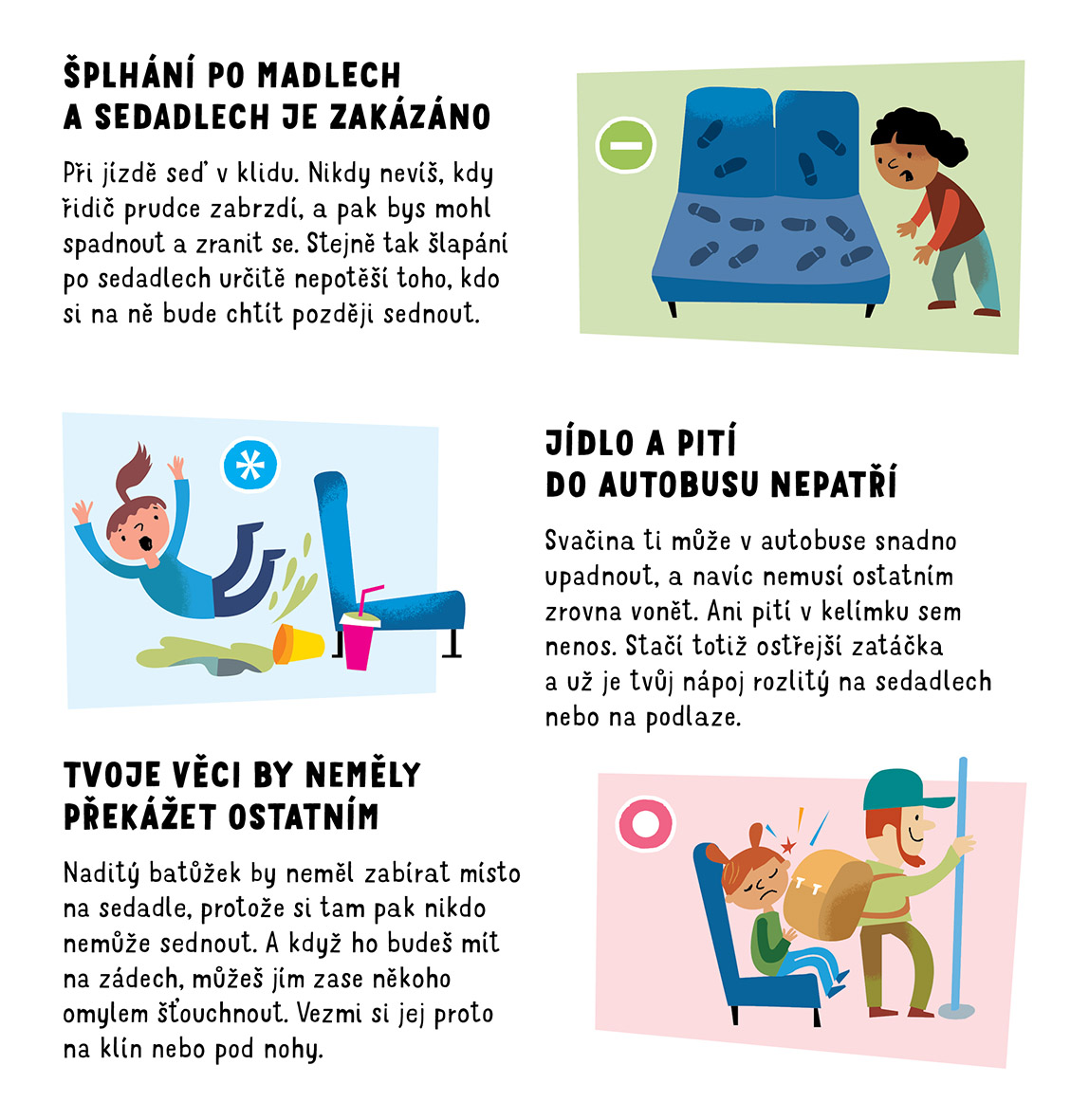 Ve městě: Umíš se správně chovat?