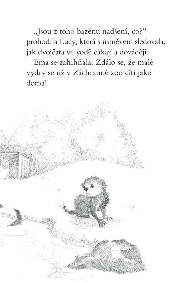 Ema a její kouzelná zoo - Nesmělá vydra