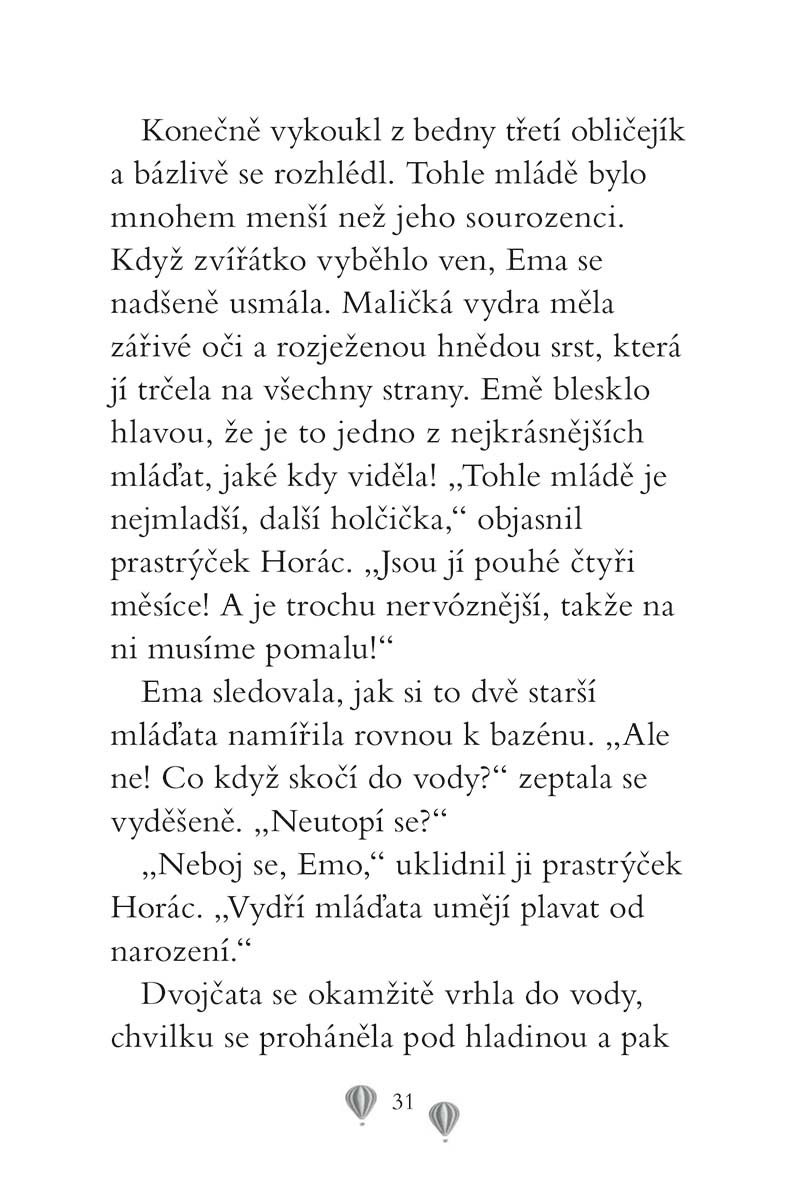 Ema a její kouzelná zoo - Nesmělá vydra