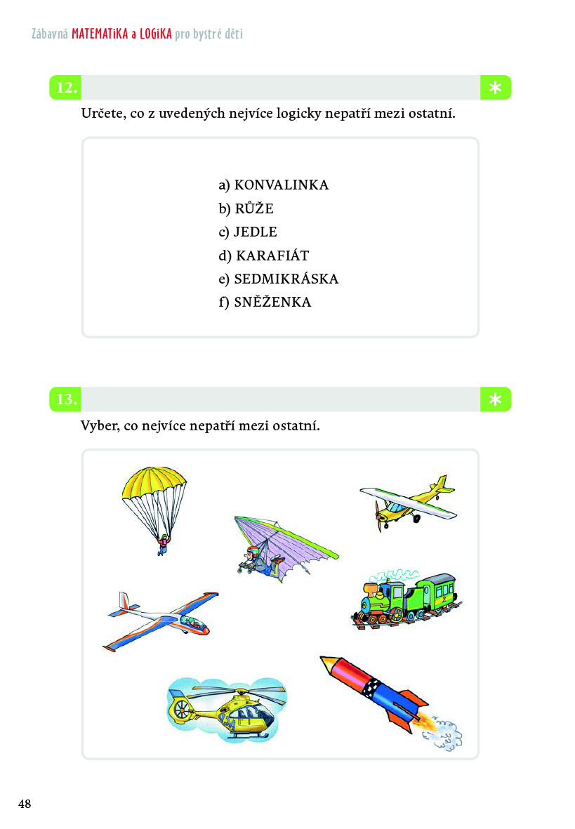 Zábavná matematika a logika pro bystré děti 2 