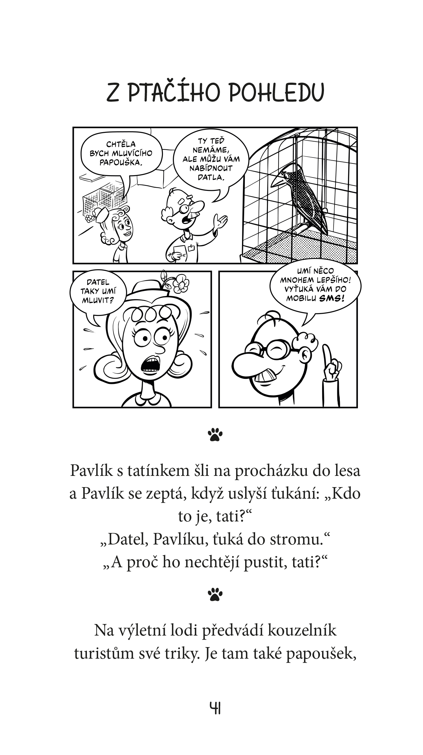 Vtipy pro děti o zvířatech