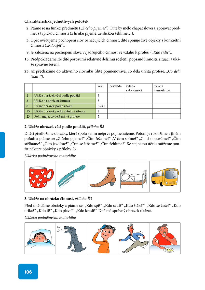 Diagnostika dítěte předškolního věku, 2. díl