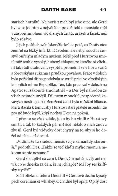 Star Wars - Darth Bane 1. Cesta zkázy