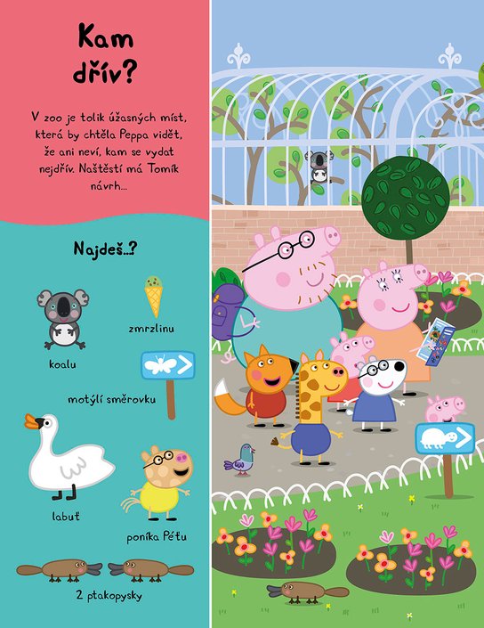 Peppa Pig - Peppa v zoo