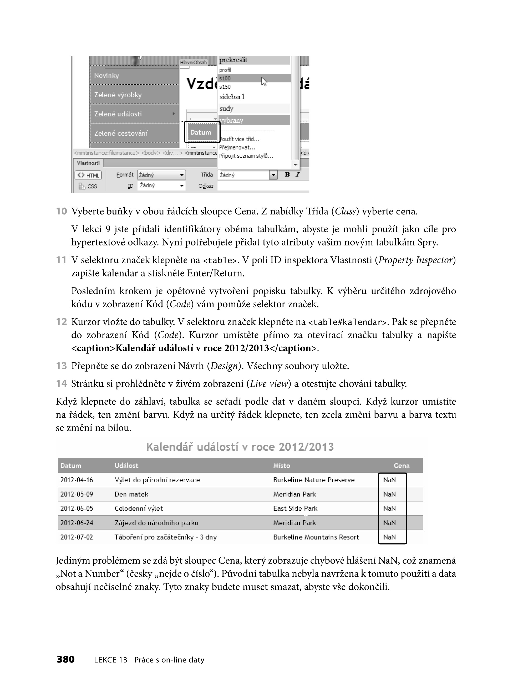 Adobe DreamWeaver CS6: Oficiální výukový kurz