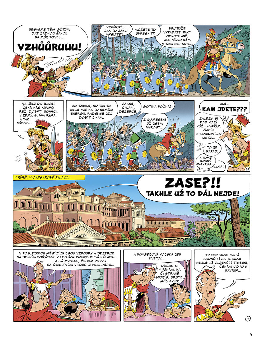 Asterix 40 - Bílý kosatec