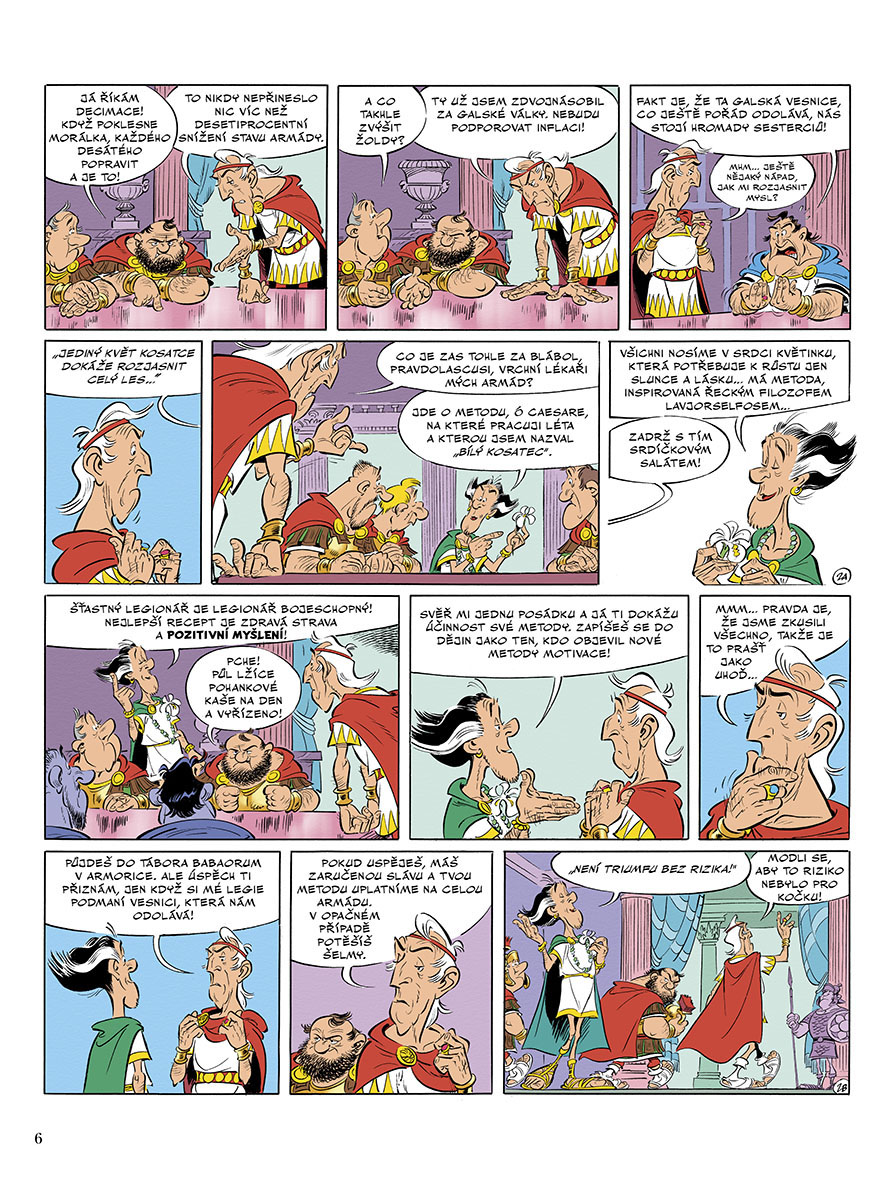 Asterix 40 - Bílý kosatec