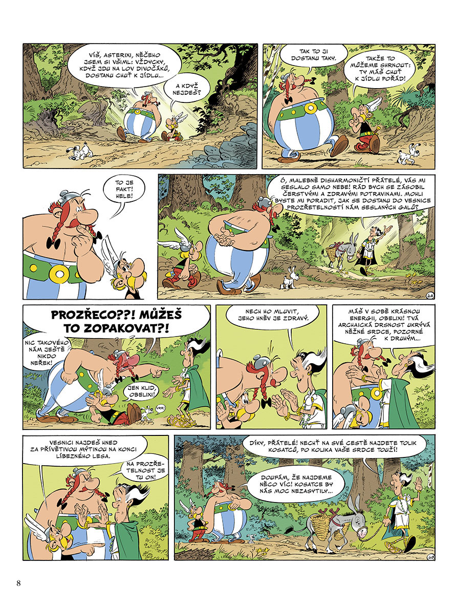 Asterix 40 - Bílý kosatec