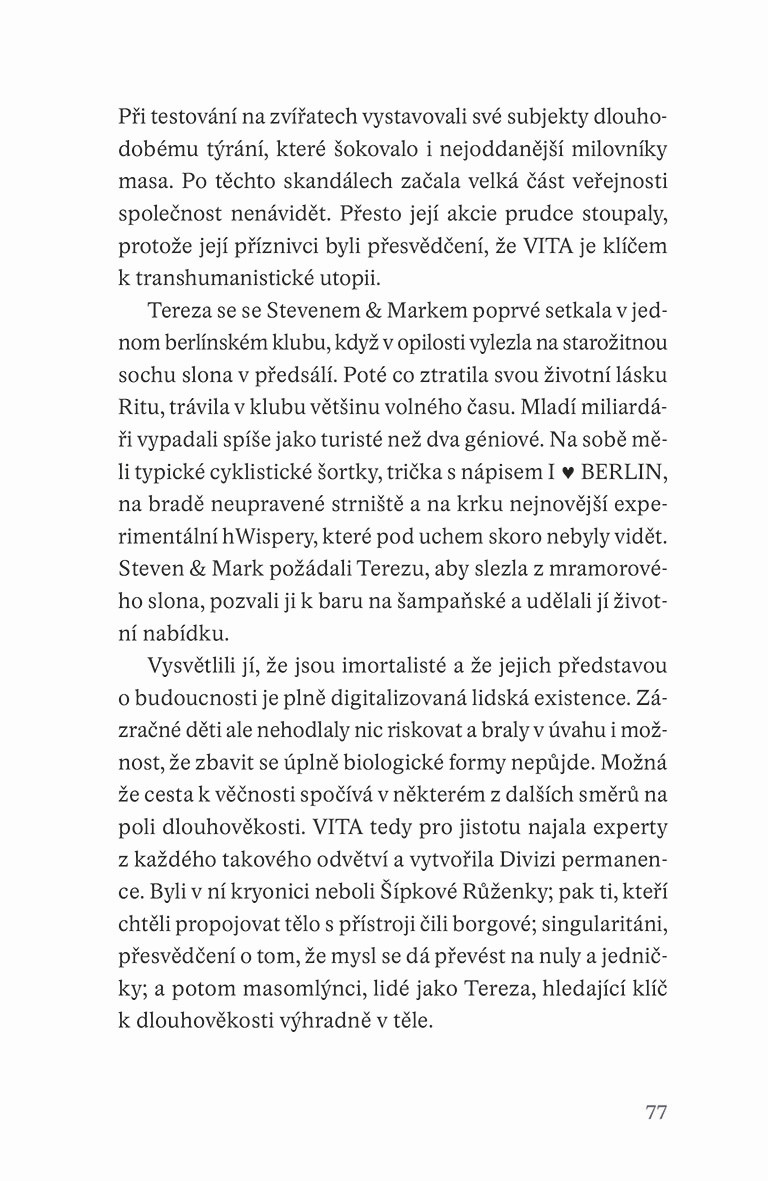 Stručná historie věčného života