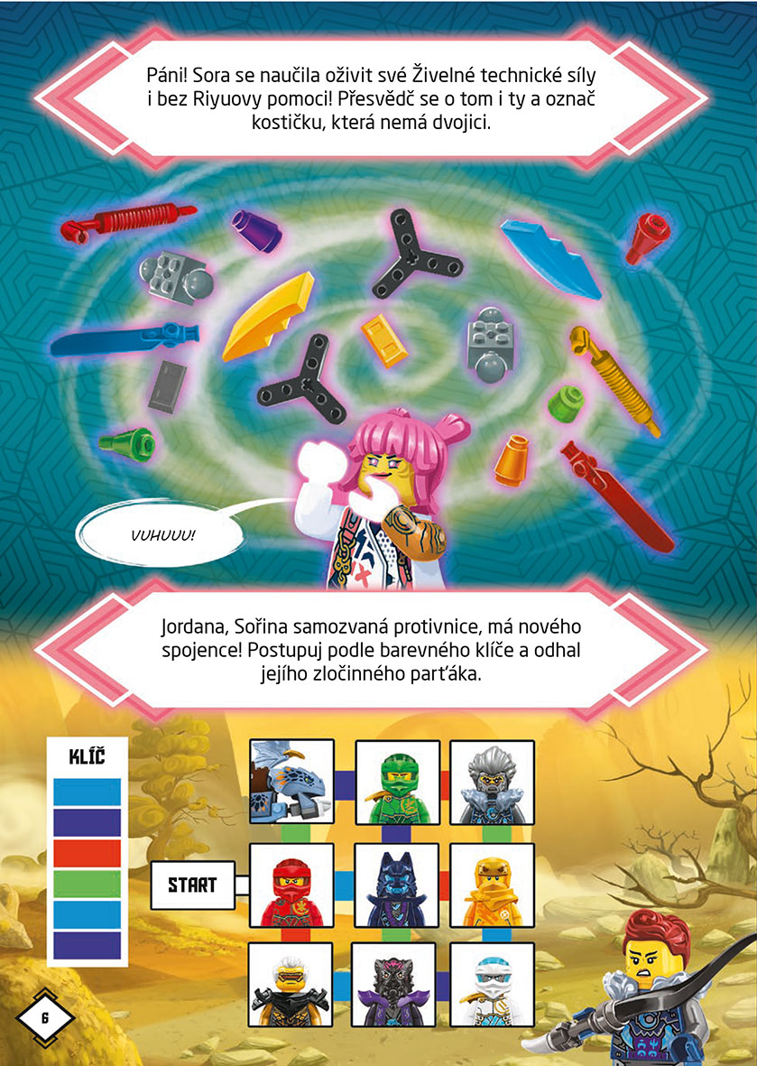 LEGO® Ninjago Mistryně technologií