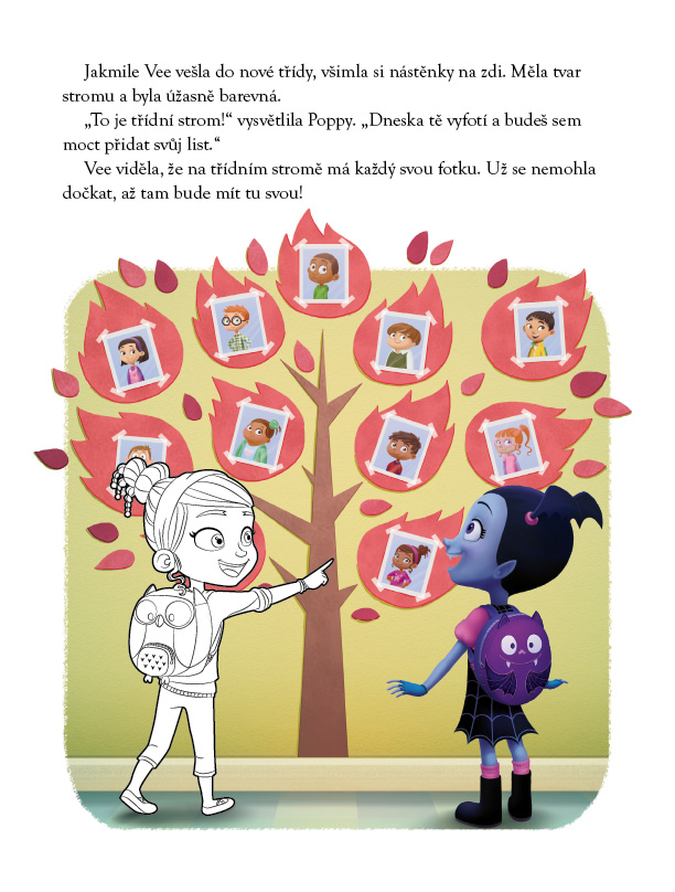 Vampirina - Vybarvuj, čti si, nalepuj