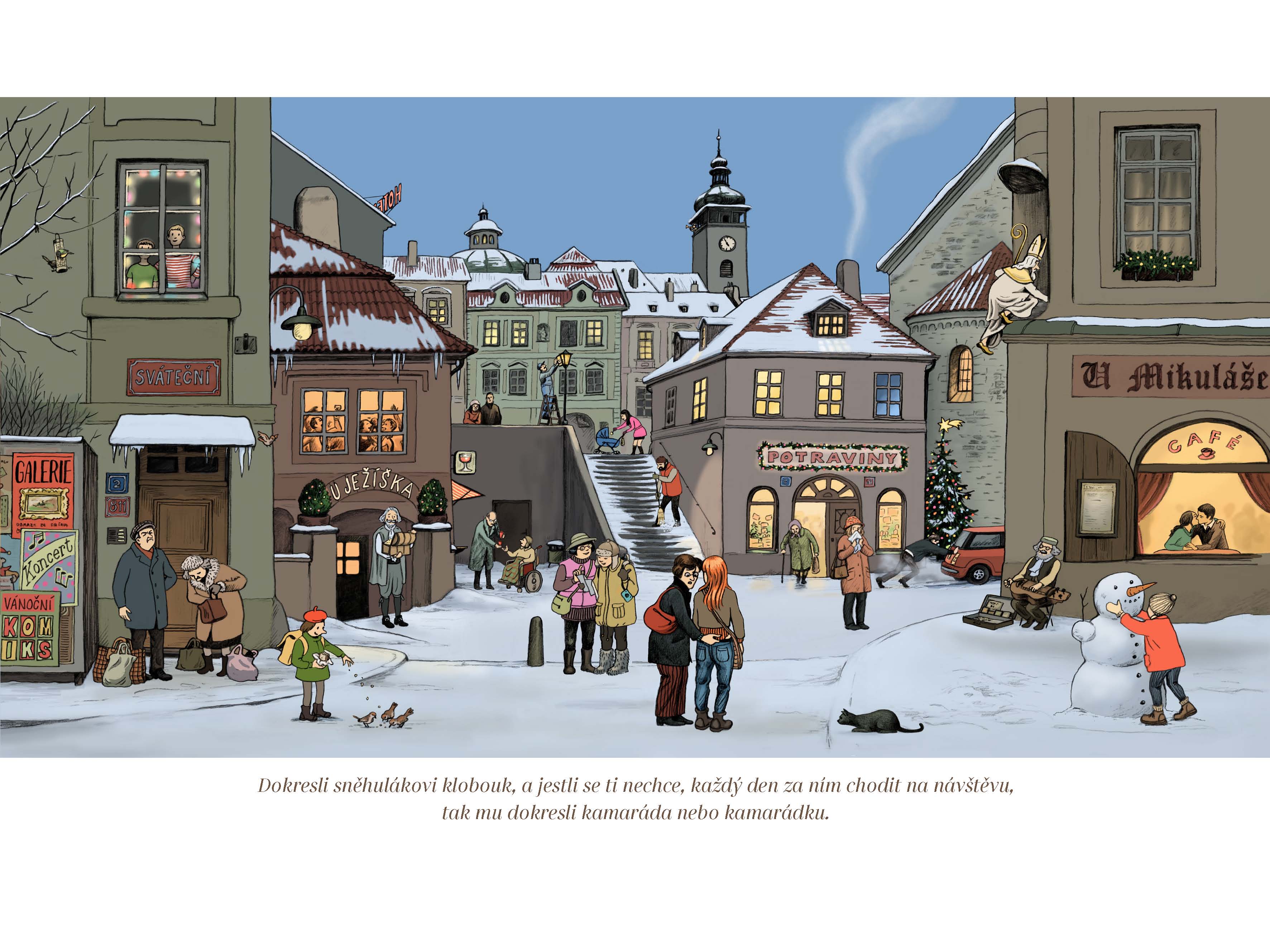 Adventní knížka pro Ježíška