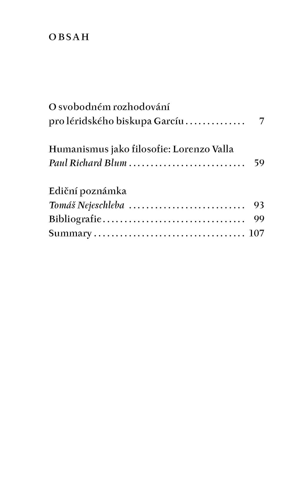 O svobodném rozhodování