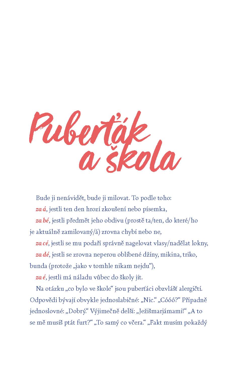 Puberťák. Jak se nezbláznit a přežít