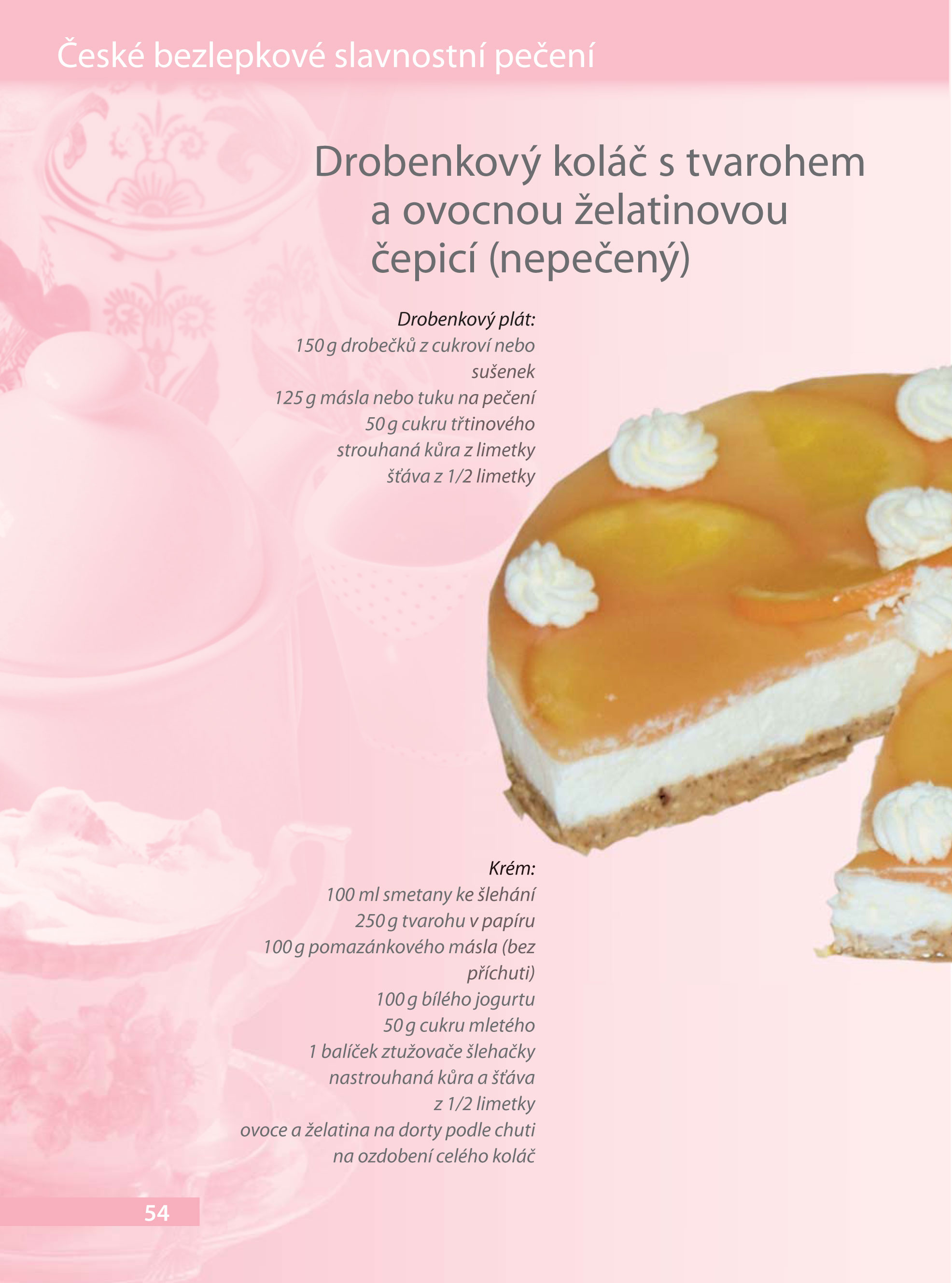 České bezlepkové slavnostní pečení