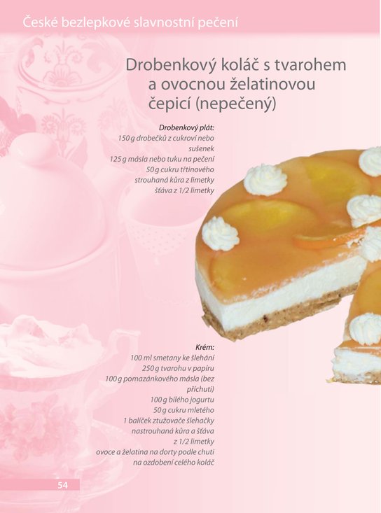 České bezlepkové slavnostní pečení