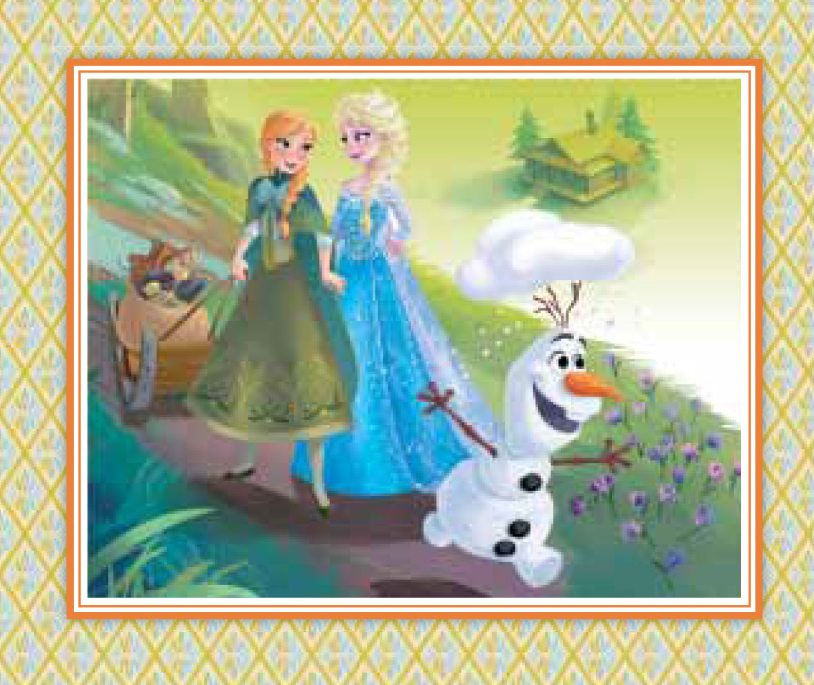 Ledové království - Kniha puzzle - Poskládej si pohádku