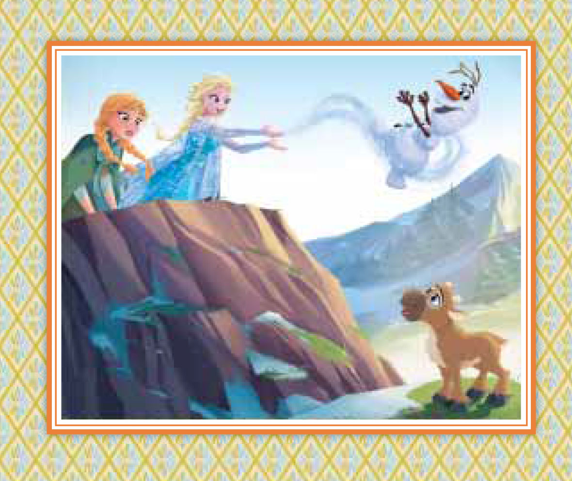 Ledové království - Kniha puzzle - Poskládej si pohádku