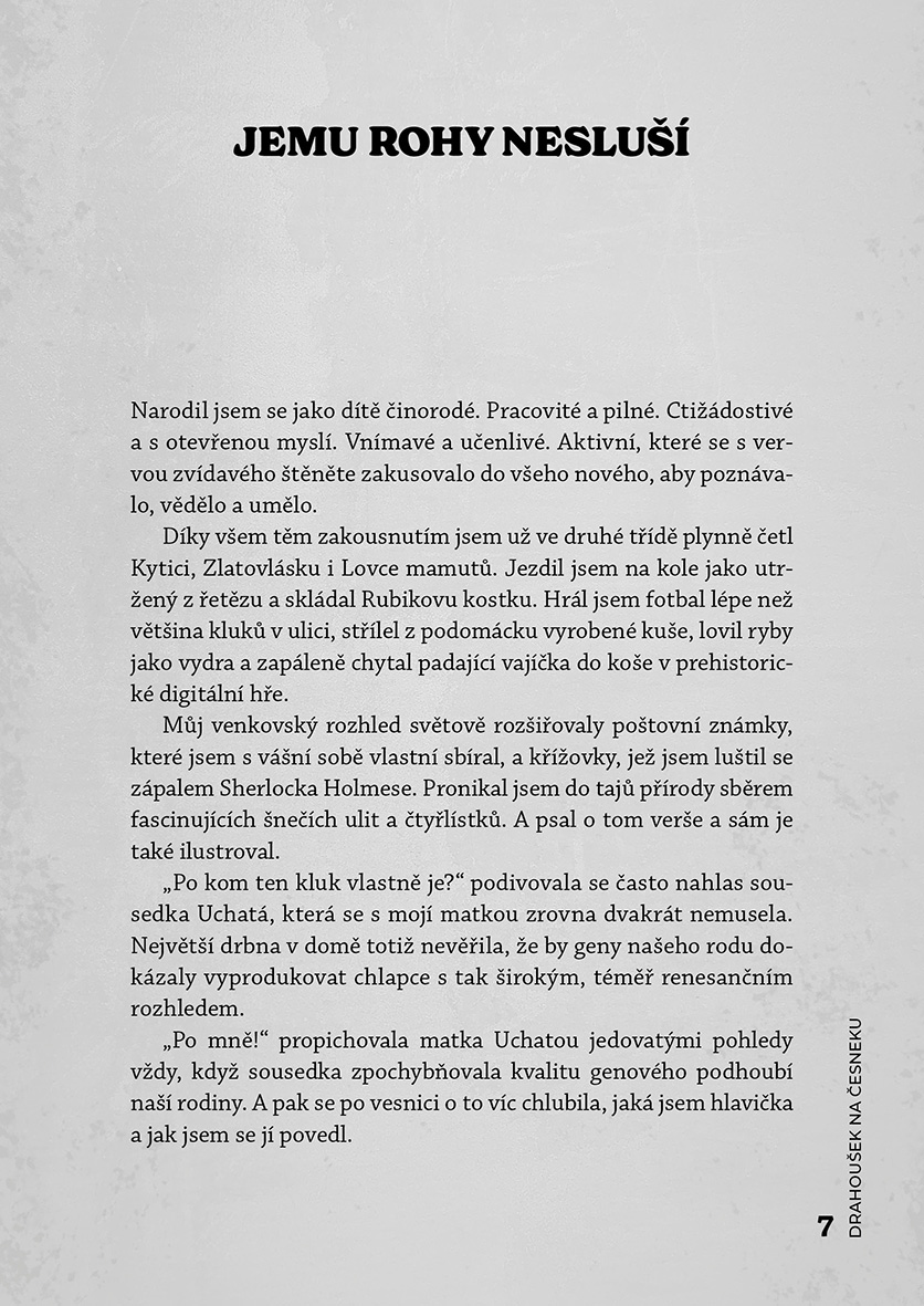 Drahoušek na česneku