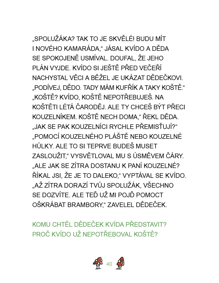 Čteme sami - genetická metoda – Jak se chtěl čaroděj stát kouzelníkem 