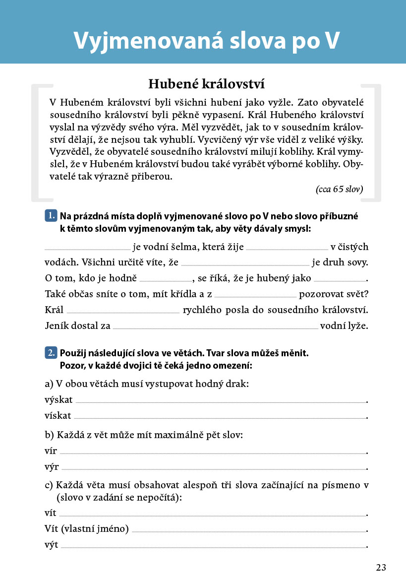 Diktáty trochu jinak pro 3. a 4. třídu ZŠ
